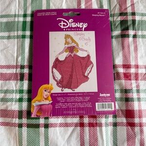 JANLYNN Disney Princess Sleeping Beauty Aurora Cross Stitch Kit 5" X 7" new
